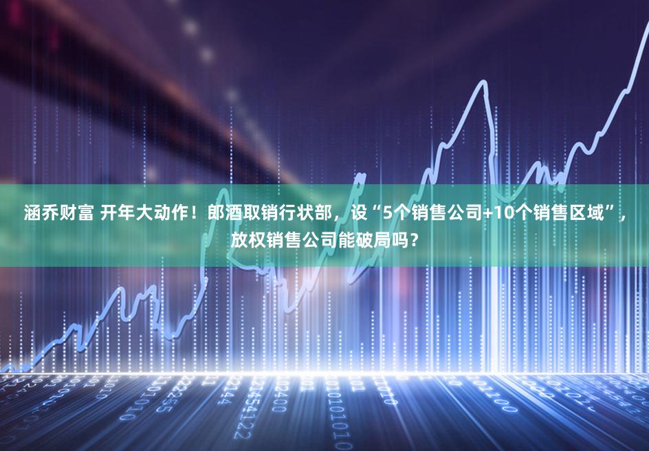涵乔财富 开年大动作！郎酒取销行状部，设“5个销售公司+10个销售区域”，放权销售公司能破局吗？