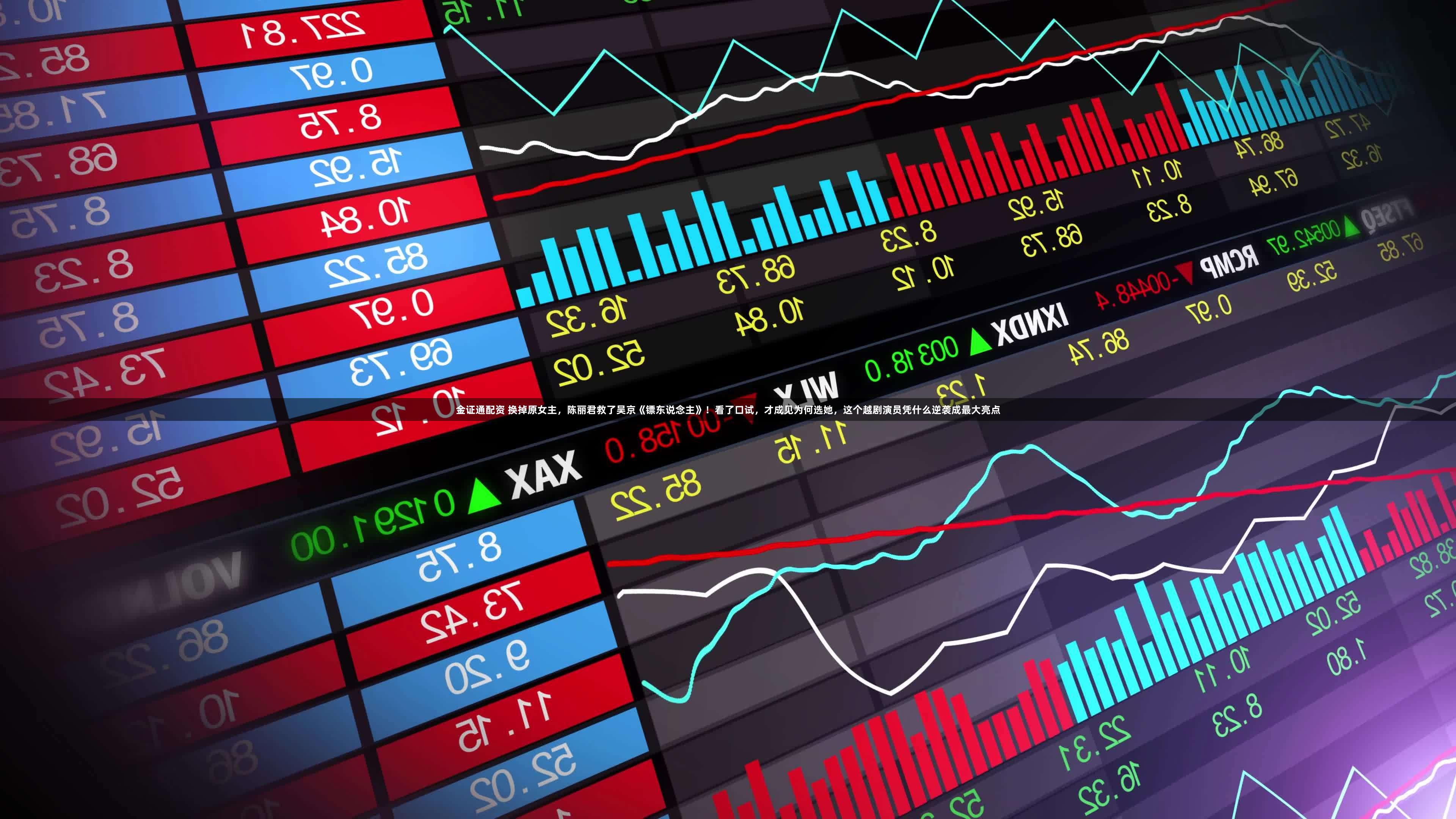 金证通配资 换掉原女主，陈丽君救了吴京《镖东说念主》！看了口试，才成见为何选她，这个越剧演员凭什么逆袭成最大亮点