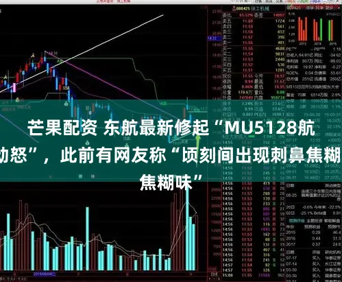芒果配资 东航最新修起“MU5128航班动怒”,此前有网友称“顷刻间出现刺鼻焦糊味”