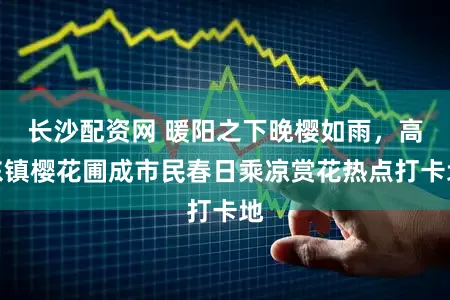 长沙配资网 暖阳之下晚樱如雨，高东镇樱花圃成市民春日乘凉赏花热点打卡地